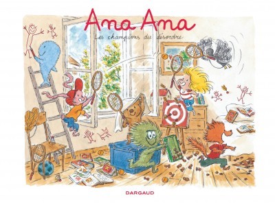 Couverture de l'album Ana Ana Tome 4 Les champions du désordre