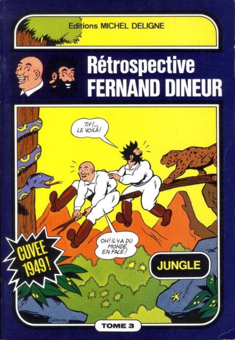 Couverture de l'album Rétrospective Fernand Dineur Tome 3 Jungle