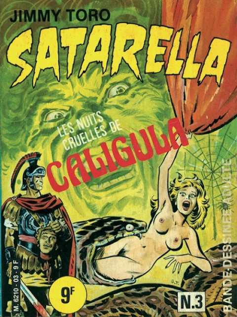 Couverture de l'album Satarella Tome 3 Les nuits cruelles de Caligula