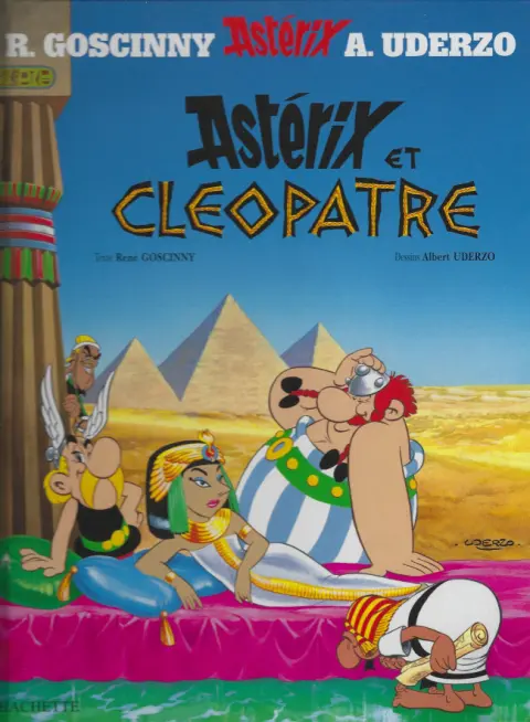 Couverture de l'album Astérix Tome 6 Astérix et Cléopâtre