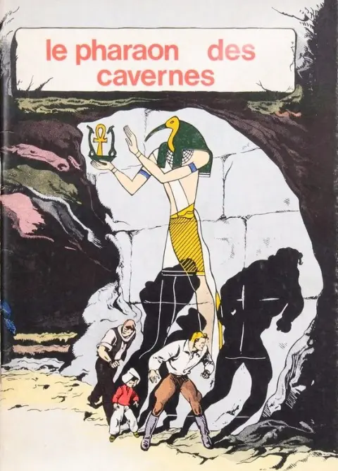 Couverture de l'album L'Épervier bleu Tome 2 Le pharaon des cavernes