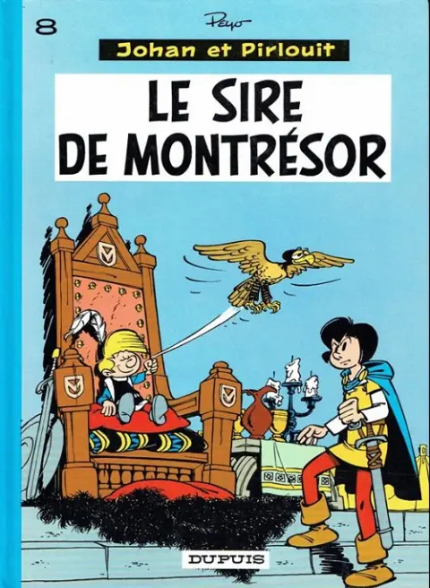 Couverture de l'album Johan et Pirlouit Tome 8 Le sire de Montrésor