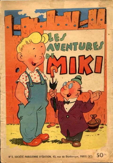 Couverture de l'album Les aventures de Miki N° 1
