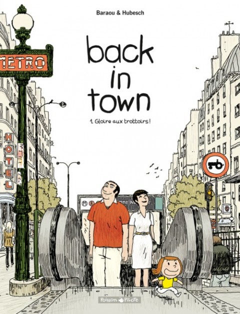 Couverture de l'album Back in Town 1 Gloire aux trottoirs !