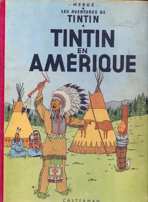 Couverture de l'album Tintin Tome 3 Tintin en Amérique