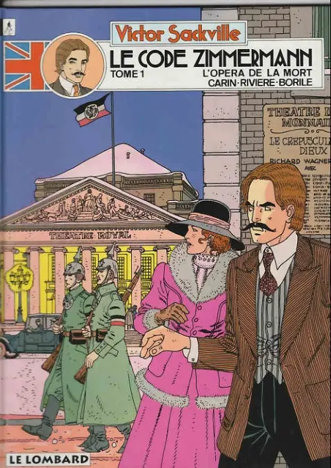 Couverture de l'album Victor Sackville Tome 1 Le code Zimmermann - L'opéra de la mort