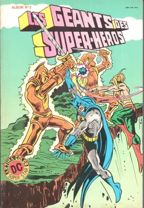 Les Géants des super-héros Album N° 2