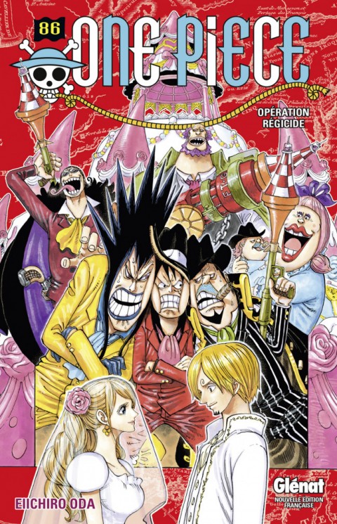 Couverture de l'album One Piece Tome 86 Opération régicide