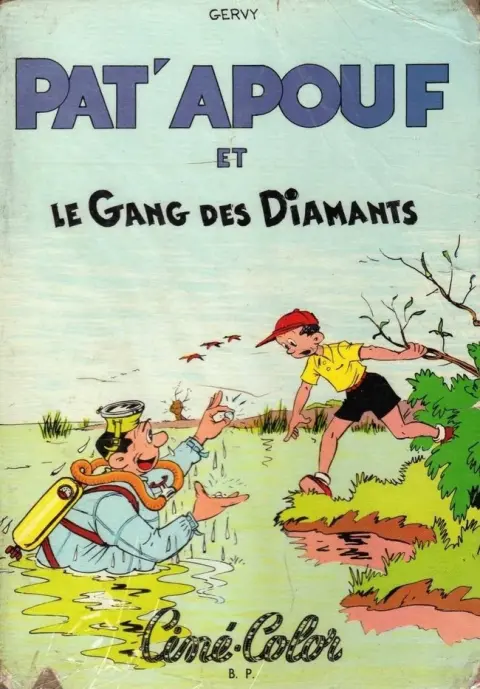 Couverture de l'album Pat'Apouf Tome 14 Pat'Apouf et le gang des diamants
