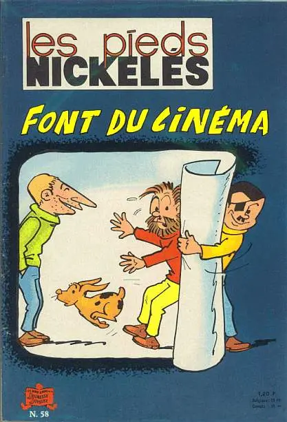 Les Pieds Nickelés Tome 58 Les Pieds Nickelés font du cinéma