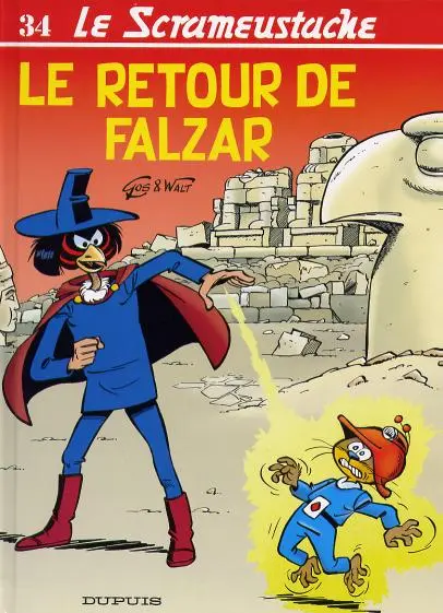 Le Scrameustache Tome 34 Le retour de Falzar