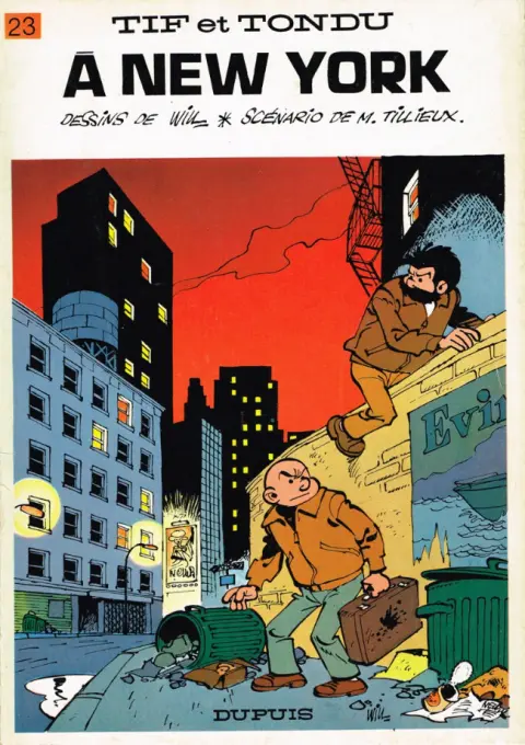 Tif et Tondu Tome 23 Tif et Tondu à New York