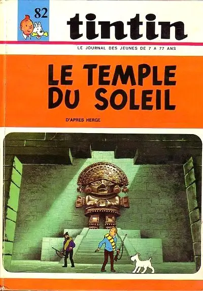 Tintin Tome 82 Tintin album du journal (n° 1094 à 1106)