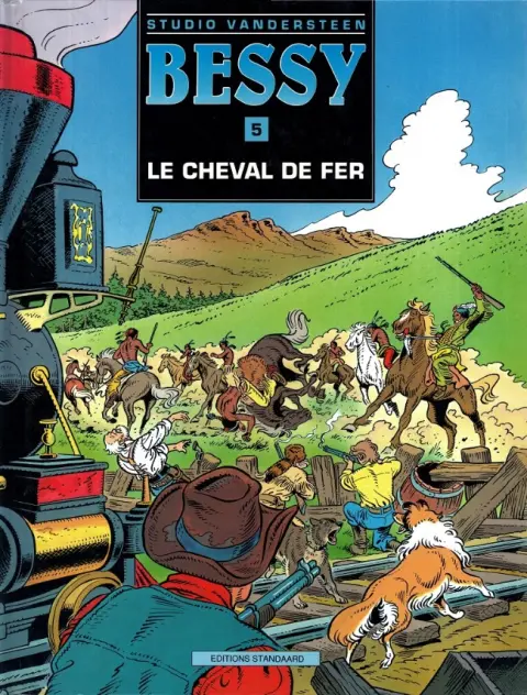 Bessy Studio Vandersteen Tome 5 Le cheval de fer