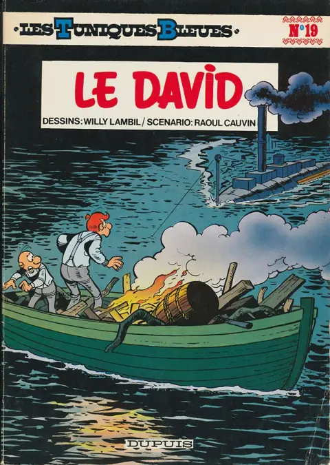 Couverture de l'album Les Tuniques Bleues Tome 19 Le David