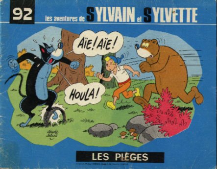 Couverture de l'album Sylvain et Sylvette Tome 92 Les pièges
