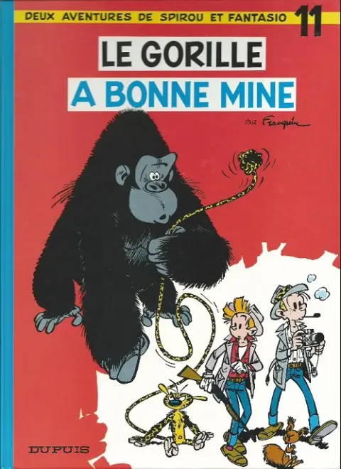 Couverture de l'album Spirou et Fantasio Tome 11 Le gorille a bonne mine