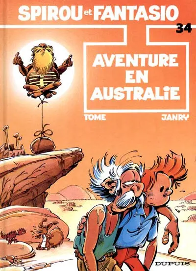 Couverture de l'album Spirou et Fantasio Tome 34 Aventure en Australie