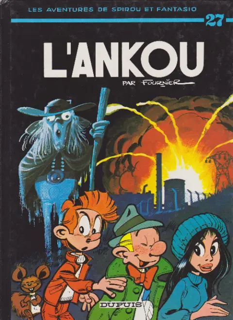 Couverture de l'album Spirou et Fantasio Tome 27 L'Ankou