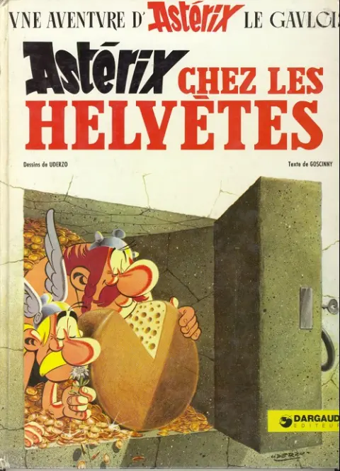 Couverture de l'album Astérix Tome 16 Astérix chez les helvètes