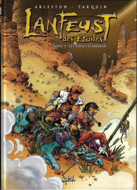 Couverture de l'album Lanfeust des Étoiles Tome 3 Les sables d'Abraxar