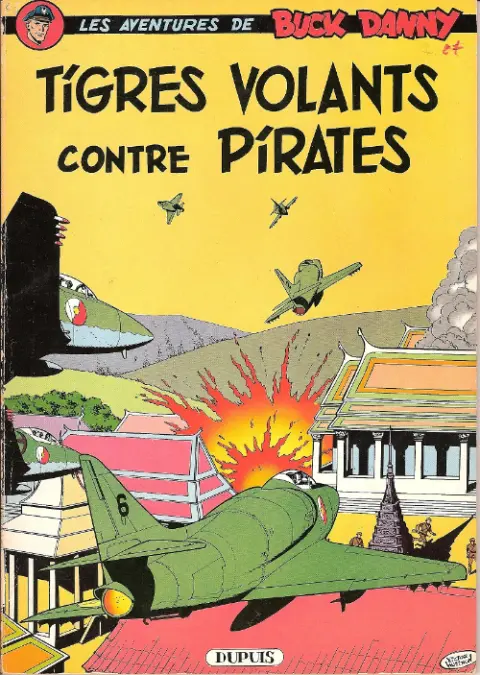 Couverture de l'album Buck Danny Tome 28 Tigres volants contre pirates
