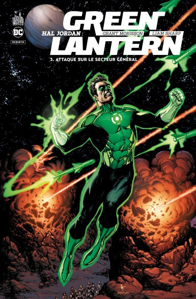 Couverture de l'album Hal Jordan : Green lantern Tome 3 Attaque sur le Secteur Général