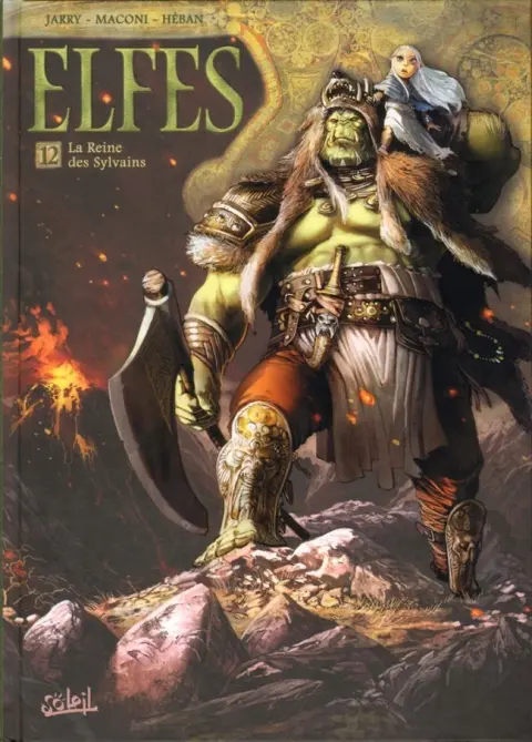 Couverture de l'album Elfes Tome 12 La Reine des Sylvains