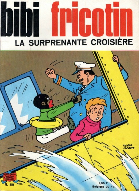 Couverture de l'album Bibi Fricotin 2e Série - Societé Parisienne d'Edition Tome 59 La surprenante croisière
