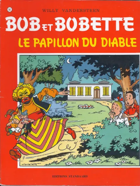 Couverture de l'album Bob et Bobette Tome 147 Le papillon du diable