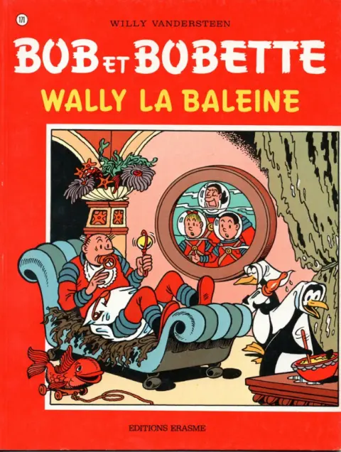 Couverture de l'album Bob et Bobette Tome 171 Wally la baleine