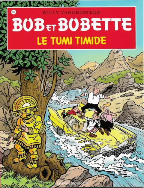 Couverture de l'album Bob et Bobette Tome 199 Le tumi timide