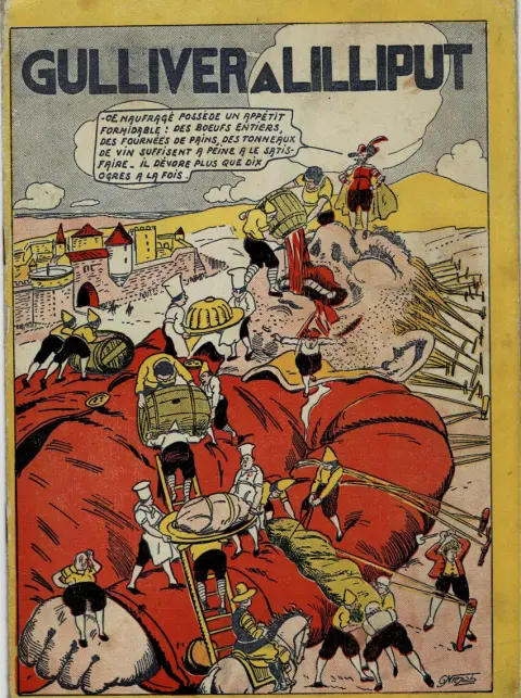 Les merveilleuses histoires racontées par l'image 9 Gulliver à Lilliput