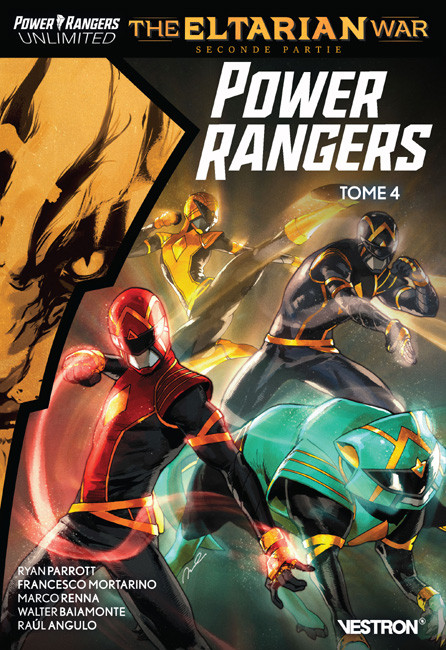 Couverture de l'album Power Rangers Unlimited : Power Rangers Tome 4