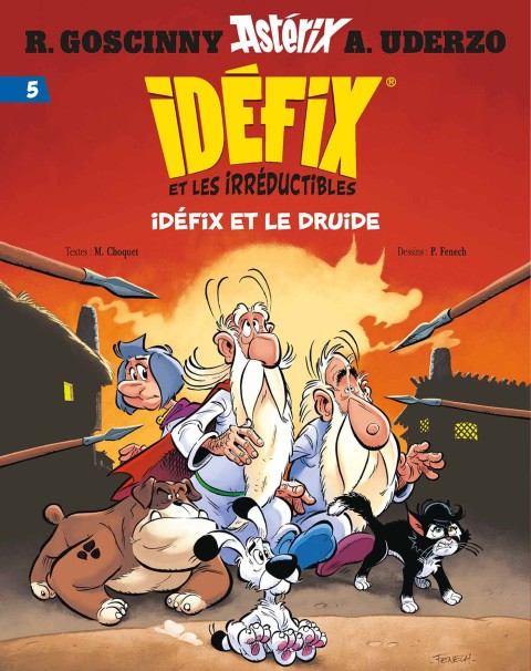 Couverture de l'album Idéfix et les Irréductibles 5 Idéfix et le Druide