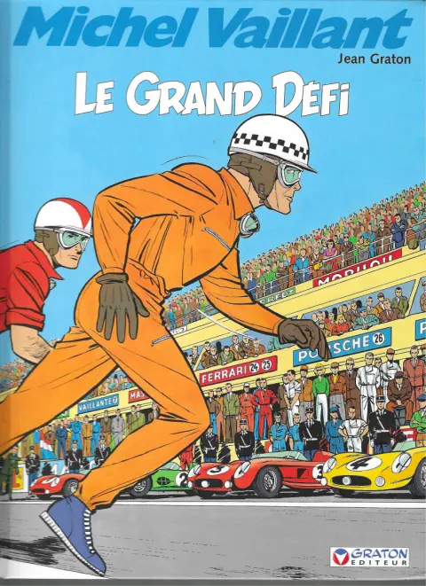 Couverture de l'album Michel Vaillant Tome 1 le grand defi