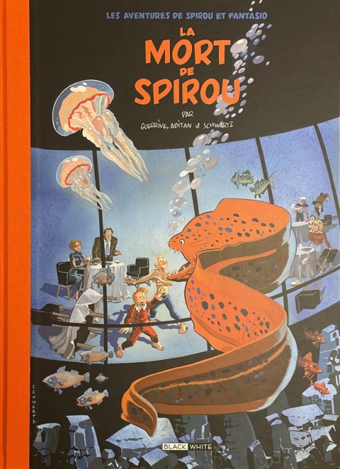 Couverture de l'album Spirou et Fantasio Tome 56 La mort de Spirou