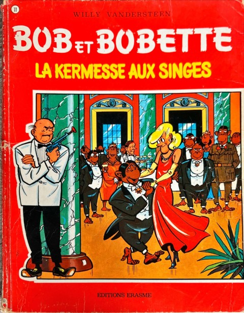 Couverture de l'album Bob et Bobette Tome 77 La kermesse aux singes