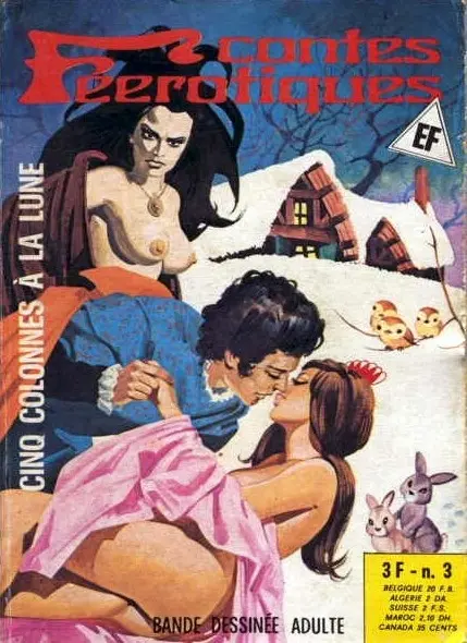 Contes féérotiques Tome 3 Cinq colonnes à la Lune