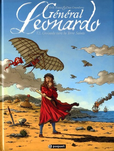 Couverture de l'album Général Leonardo Tome 2 Croisade vers la Terre Sainte