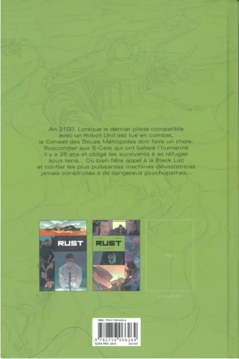 Verso de l'album R.U.S.T. 2/3 Grey day