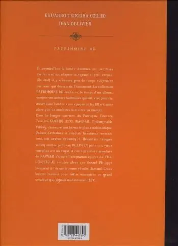 Verso de l'album Ragnar Livre 1