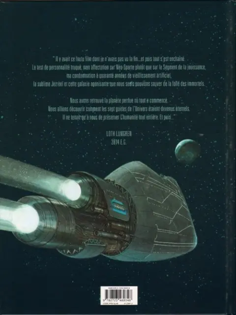 Verso de l'album Segments Tome 2 Voluptide