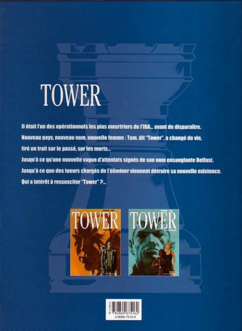 Verso de l'album Tower Tome 2 Le sacrifice du fou
