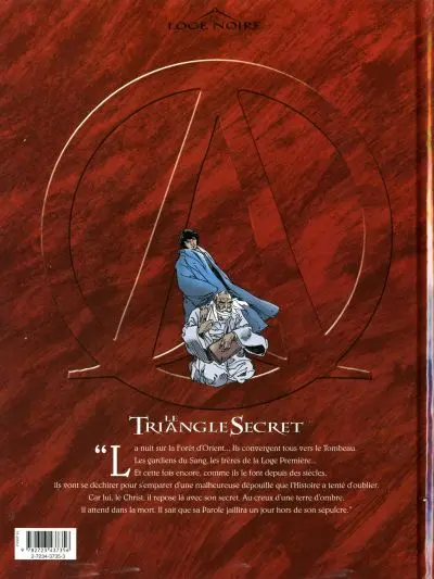 Verso de l'album Le Triangle secret Tome 6 La Parole perdue