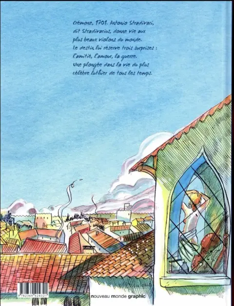 Verso de l'album Un amour de Stradivarius