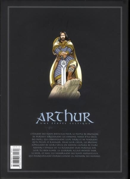 Verso de l'album Arthur - Une épopée celtique L'Intégrale Tomes 1 à 3