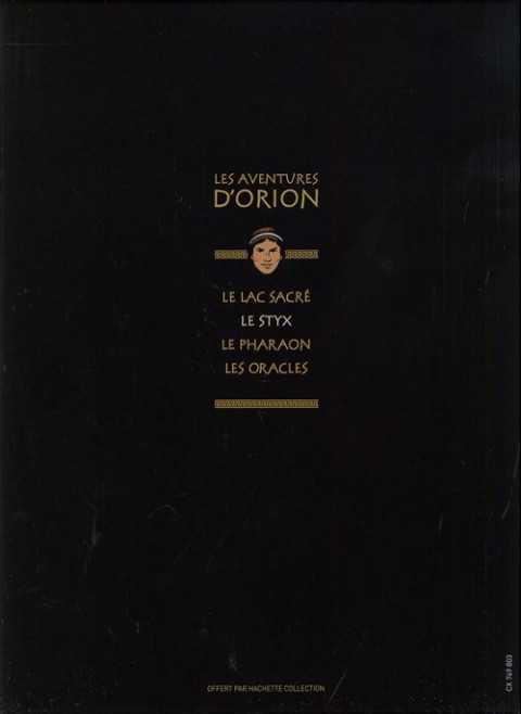 Verso de l'album Orion Tome 2 Le Styx