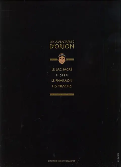 Verso de l'album Orion Tome 2 Le Styx