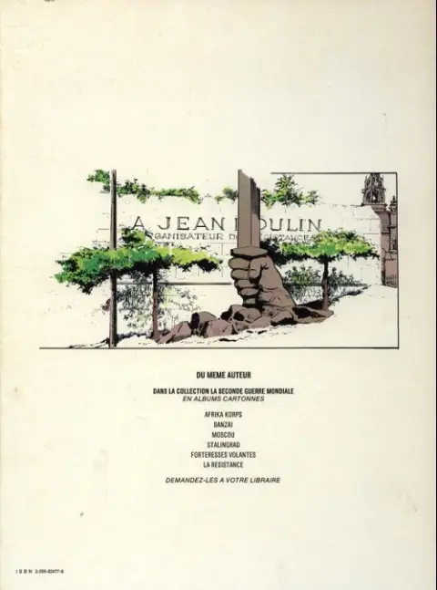 Verso de l'album La Seconde guerre mondiale - Histoire B.D. Tome 4 La Résitance